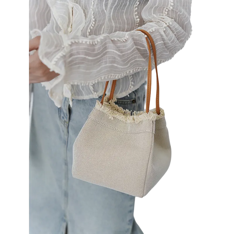 BEMIX PETS Denim Handbag Women's-2