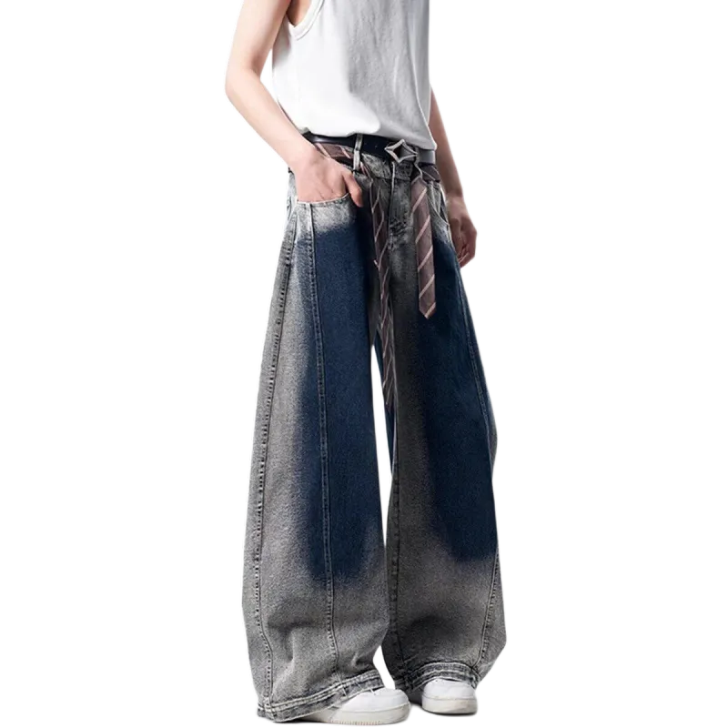 PVPVPV Jeans Unisex Blue Gray-2