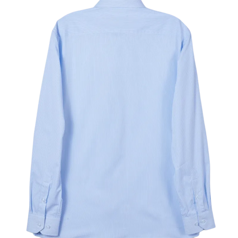 FIRS Shirts Men Blue Pinstripe-1