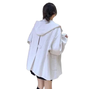 AFGGD Velvet feel Coat Women's Apricot