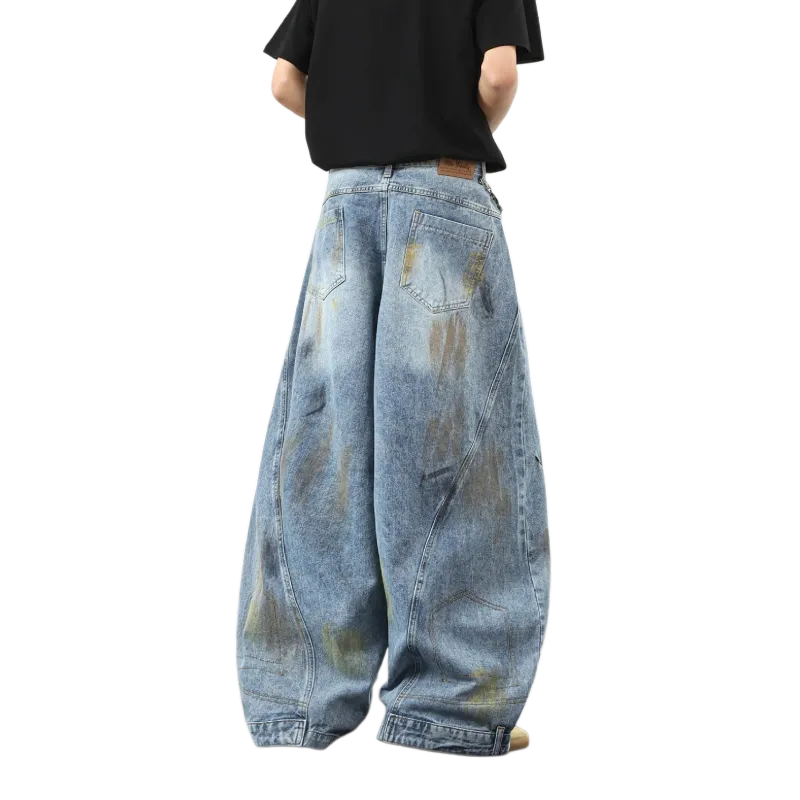 PANDA ADEVIL Jeans Unisex Blue-4
