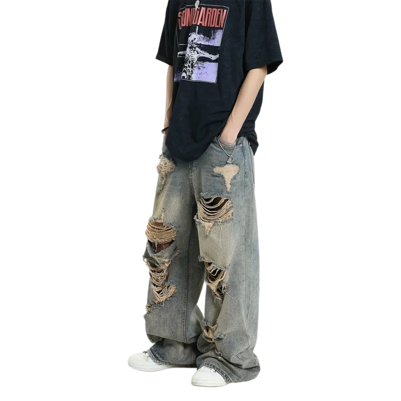 PANDA ADEVIL Jeans Unisex Blue-3