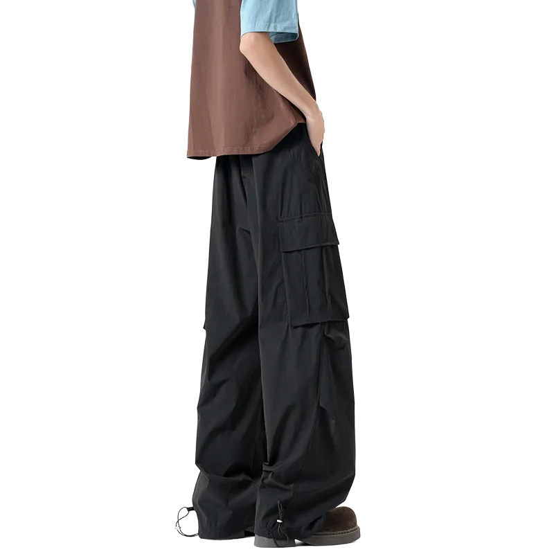 RASHOMONG Casual Pants Unisex-4