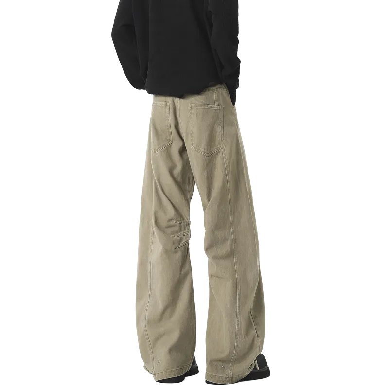 Kudamm Jeans Unisex Khaki-1