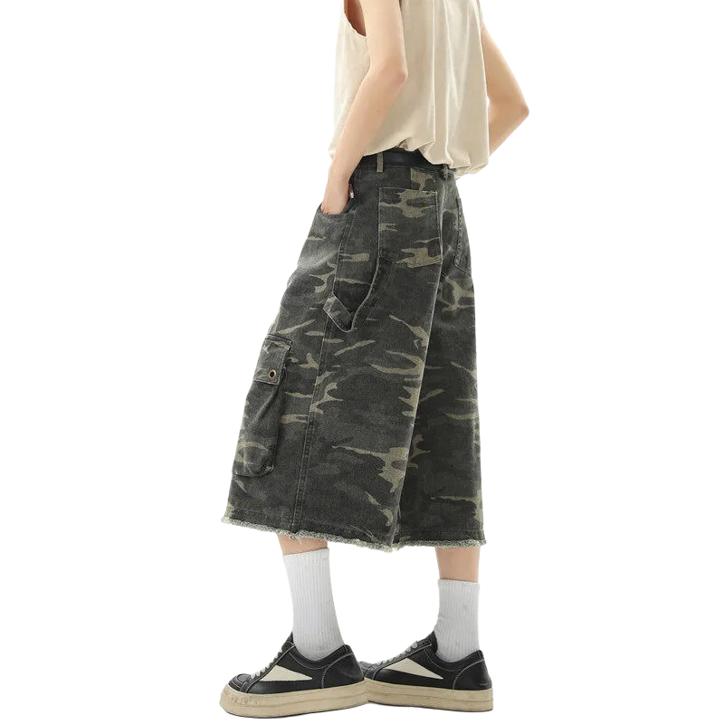 TELENT Cargo Shorts Unisex Camouflage-1
