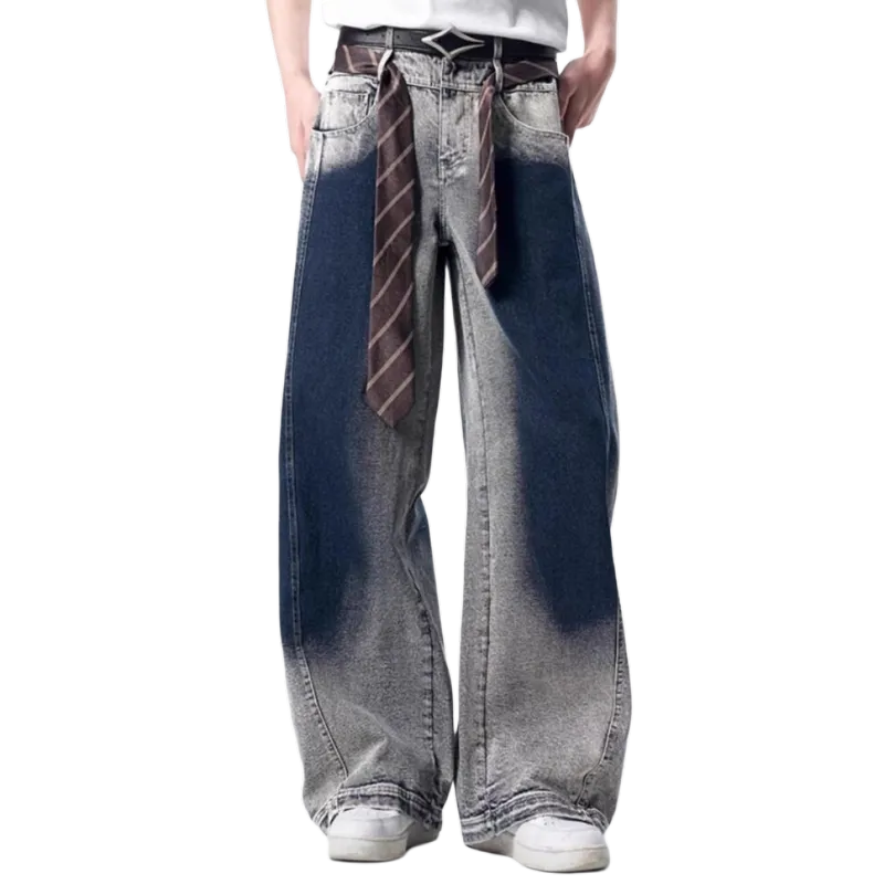 PVPVPV Jeans Unisex Blue Gray-1