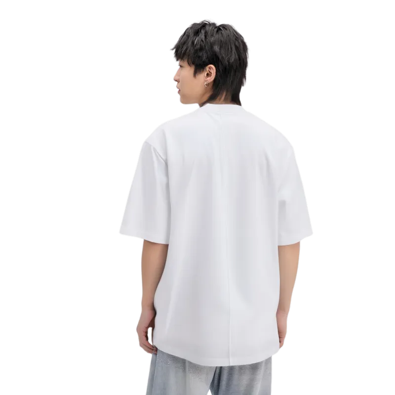 HERBEL T Shirts Men White-5