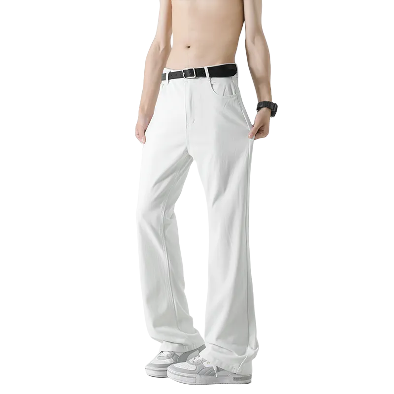 TELENT Jeans Unisex White-3