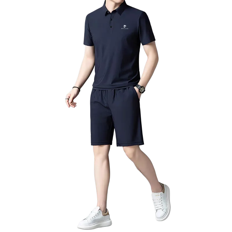 PIERRE CARDIN Casual Stretch Sports Suit Men's-8