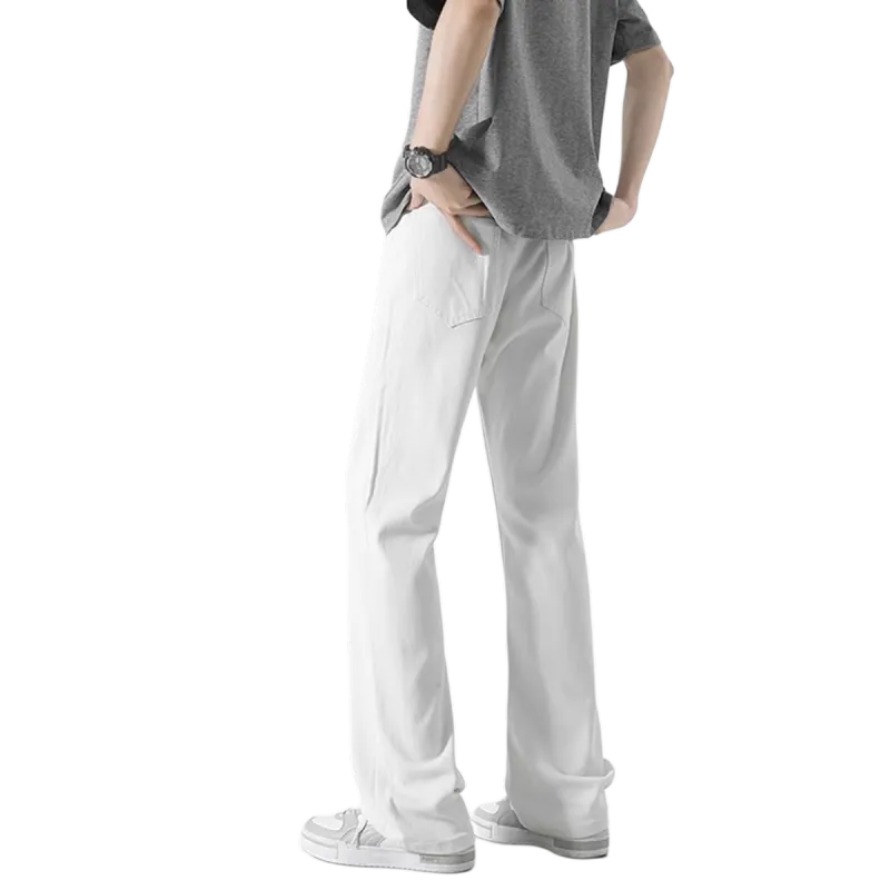 TELENT Jeans Unisex White-4