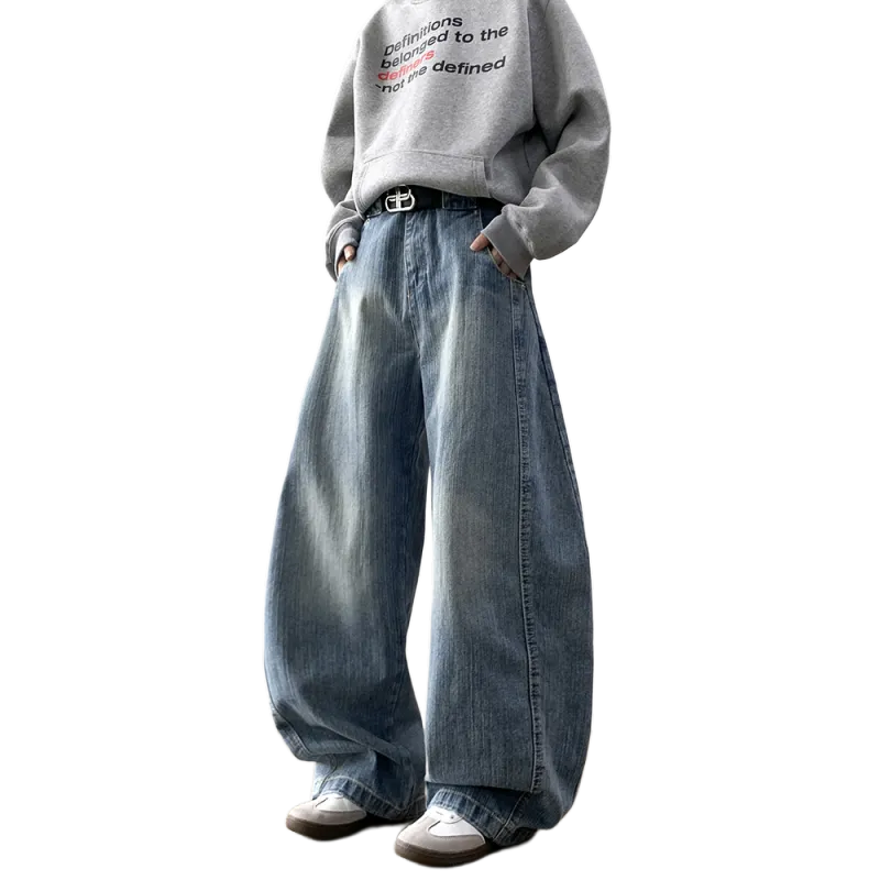 Zomuros Jeans Unisex Blue-4