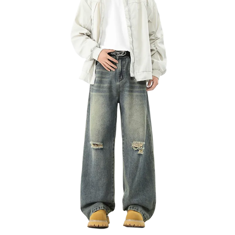 Yiwen Jeans Unisex-15