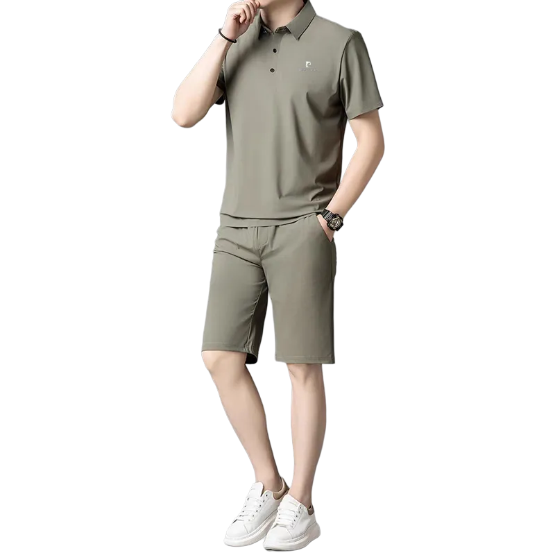 PIERRE CARDIN Casual Stretch Sports Suit Men's-11