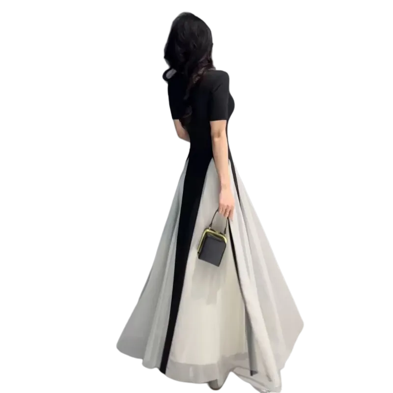 KUNZHUDAXIANG Short Sleeved Dress Women's-1