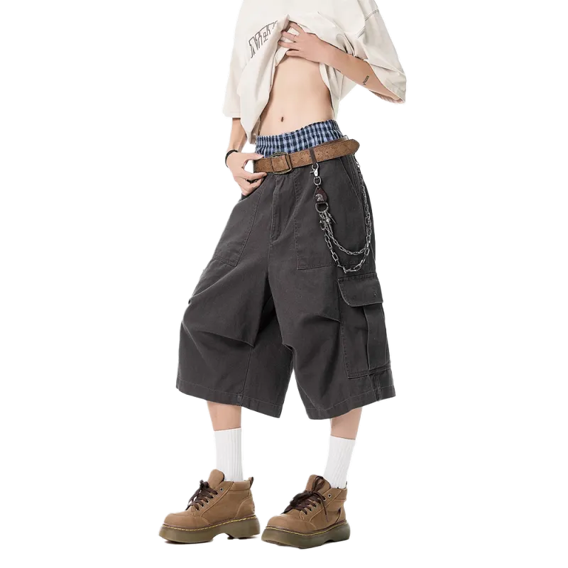 Zomuros Denim Shorts Unisex-3