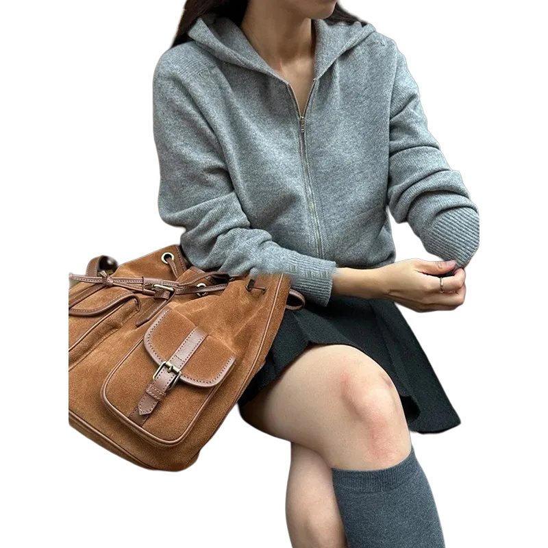 BEMIX PETS PU Backpack Women's Brown-2
