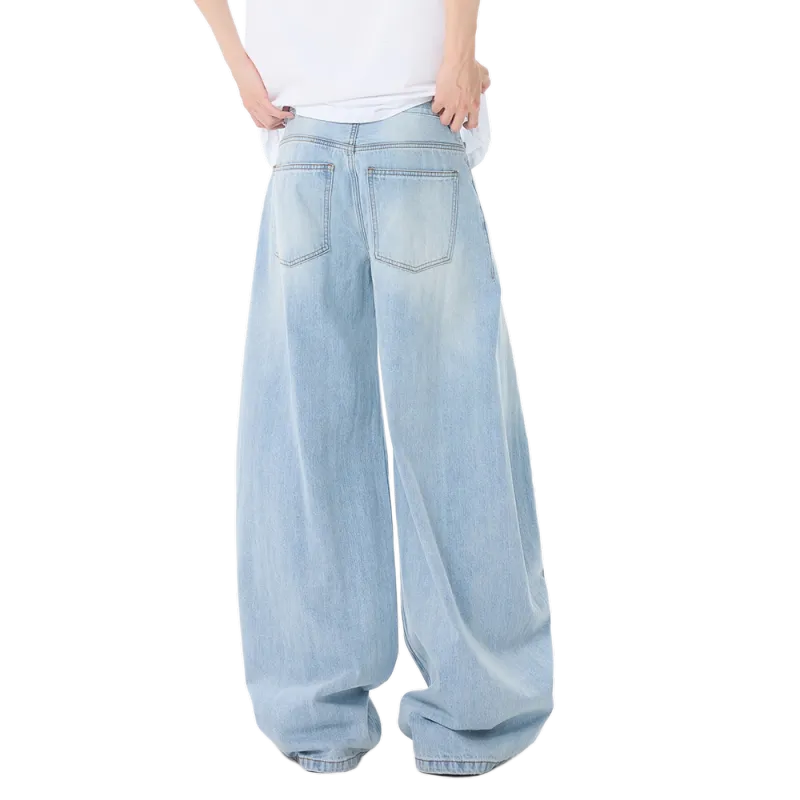 Zomuros Jeans Unisex Bamboo Blue-1