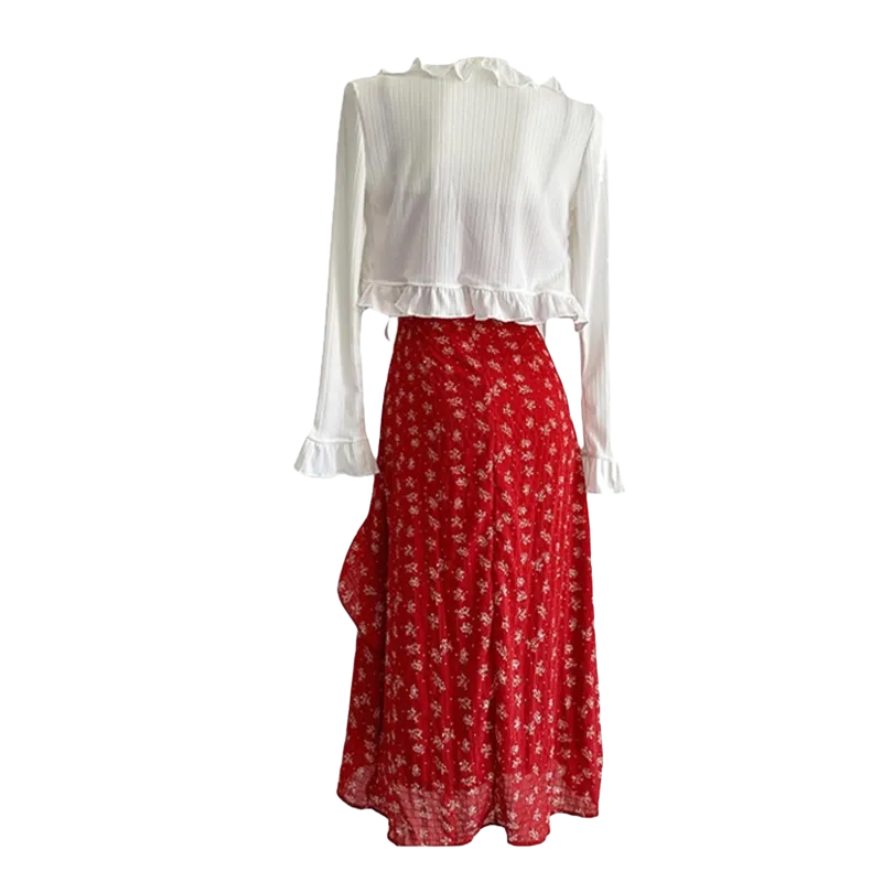 Incolore Two Piece Skirt Sets Women's-1