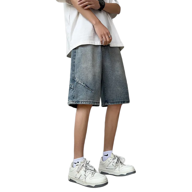 Chisportate Denim Shorts Unisex-8