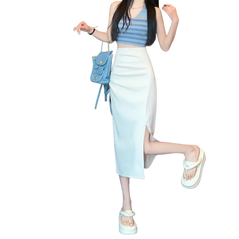 Gentle Welcome Casual Short Skirts Women's-5