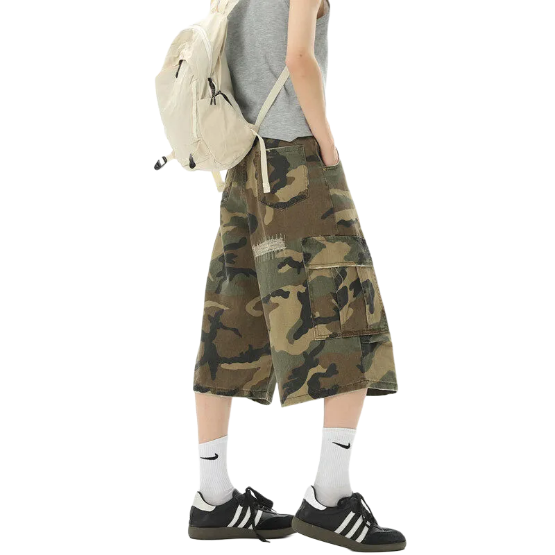 TELENT Cargo Shorts Unisex Camouflage-1