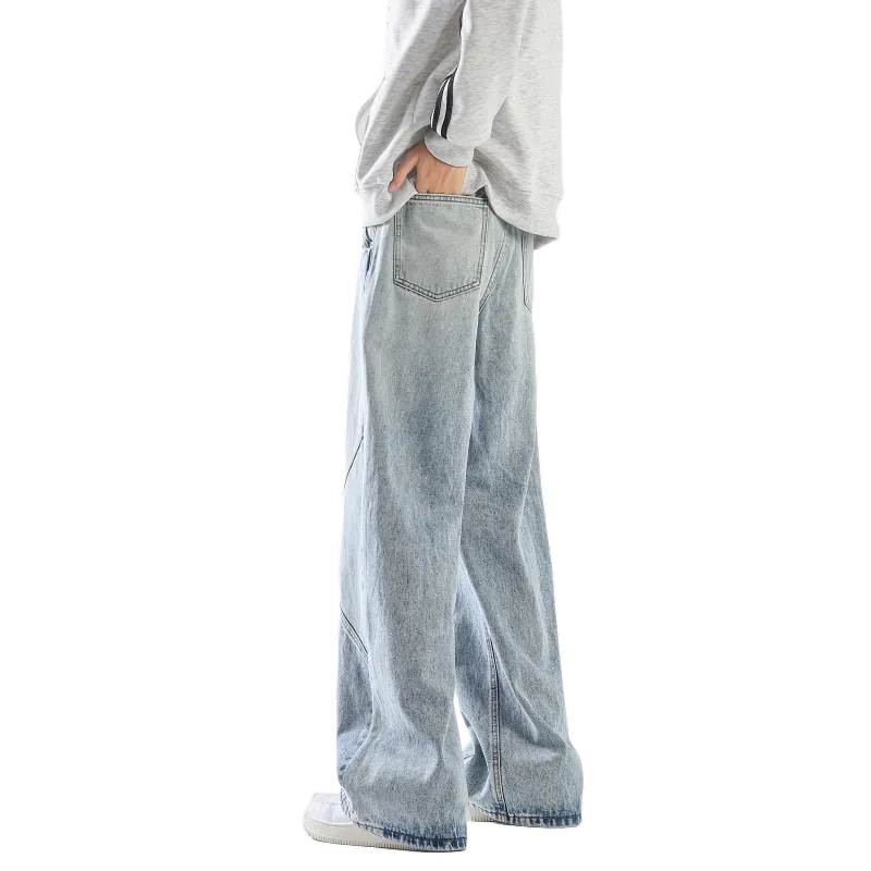 CHARLIE GOLF Jeans Unisex Light Blue-1