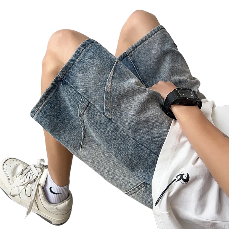 Chisportate Denim Shorts Unisex-9