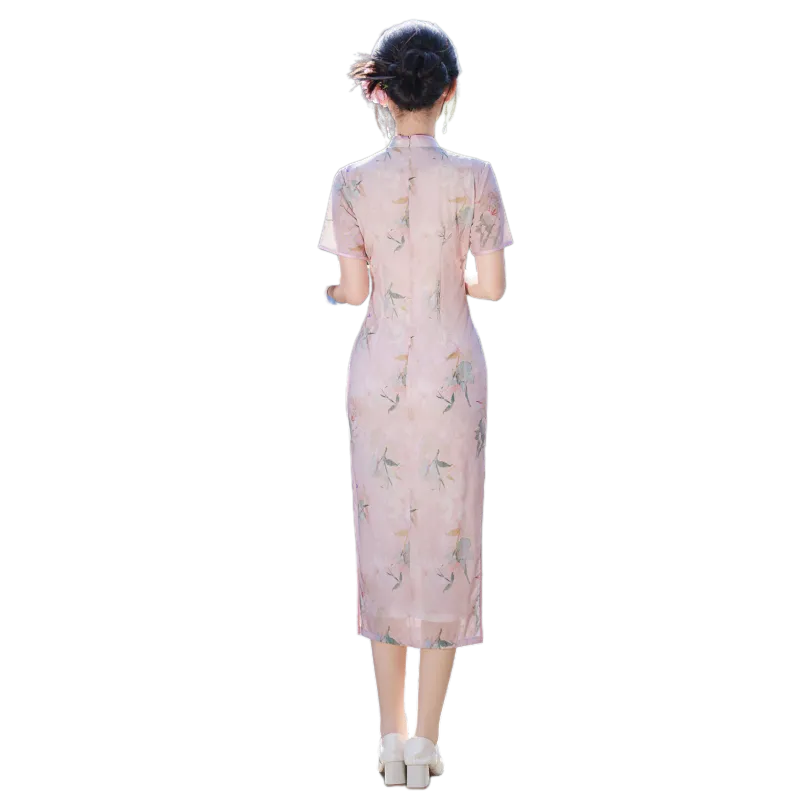MJ Cheongsams Women's Pink-0