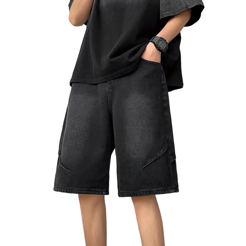 Chisportate Denim Shorts Unisex-12