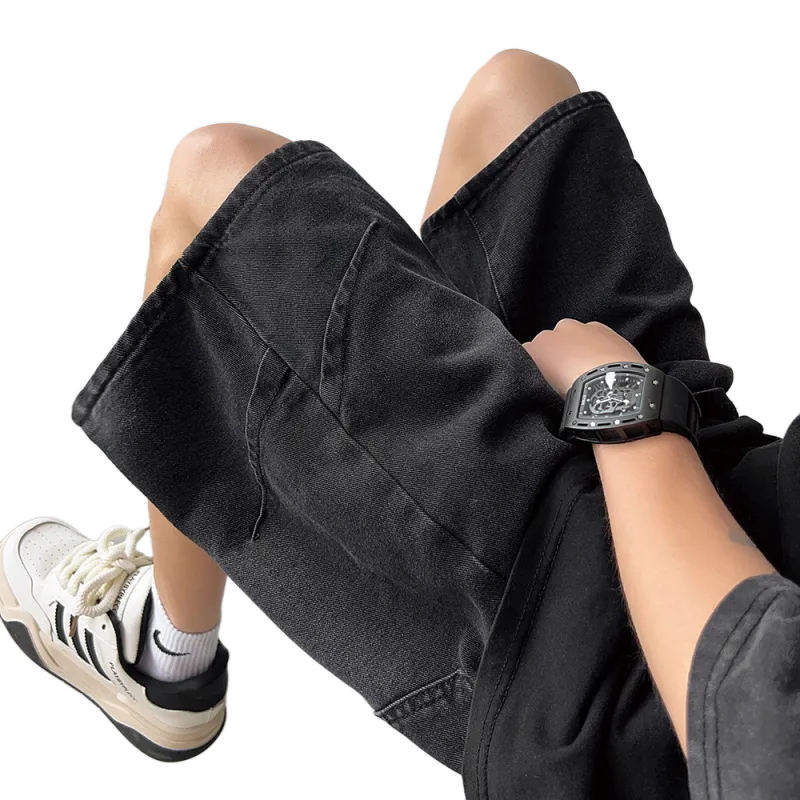 Chisportate Denim Shorts Unisex-14