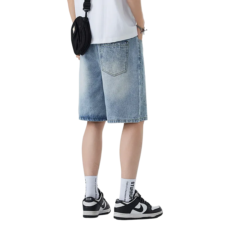 PIERRE CARDIN Denim Shorts Men's-7