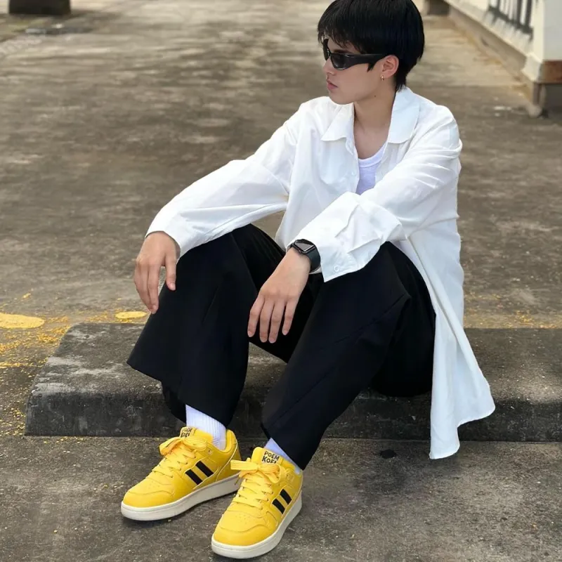 POEM KOEL Coverage Cushioning Wear-Resistant Low-Top Skateboard Shoes Unisex-30