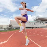 LPMX Running Shoes Unisex Low-Top Pink Moon/Custard/Olympic Edition