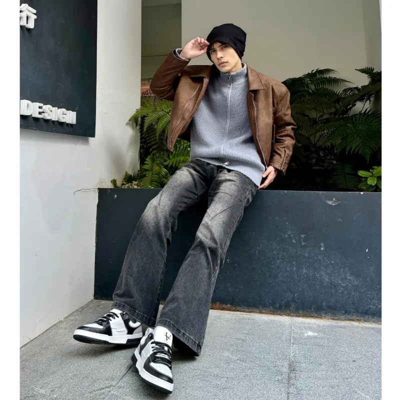 VICKI BROWN Jeans Stylish Skateboarding Shoes Unisex-6
