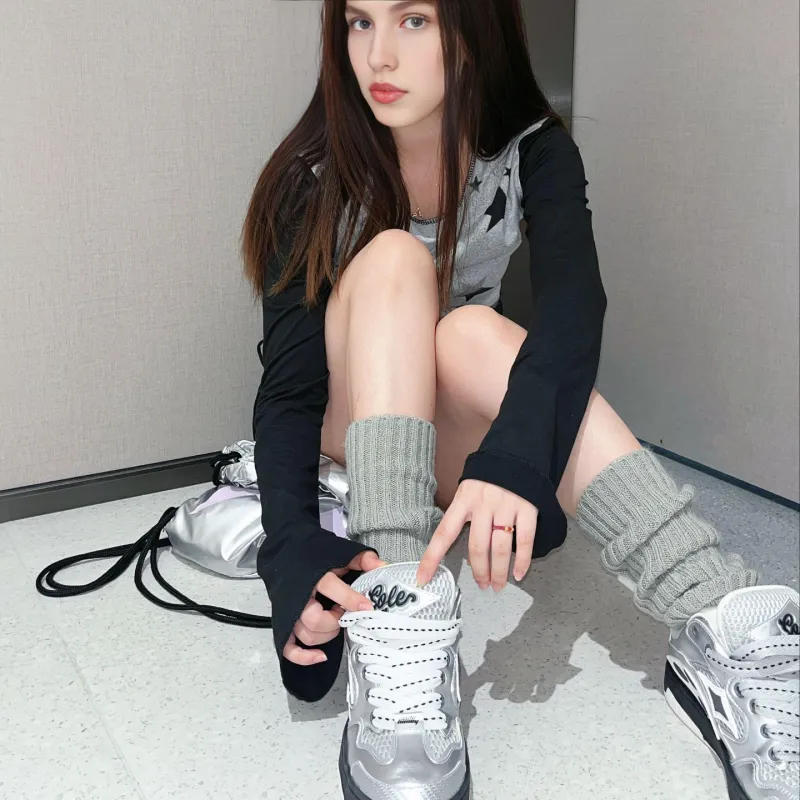 Sole Honey Xingji Series Medication Shoes Anti-Slip Wear-Resistant Low-Top Skateboard Shoes Unisex Silver-7