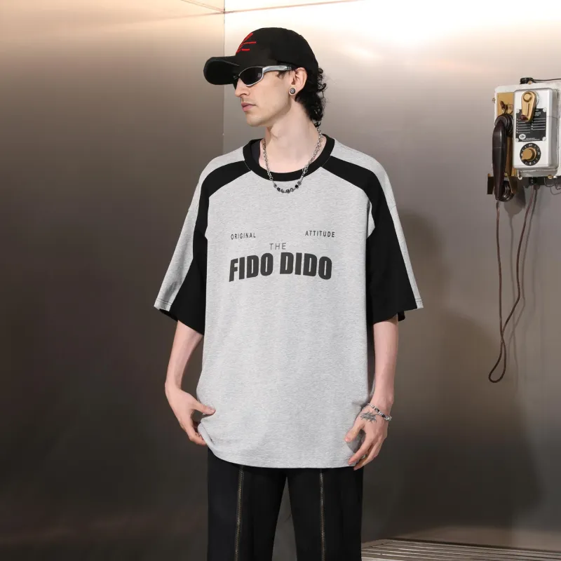 FIDO DIDO Short Sleeved T Shirts Unisex-16