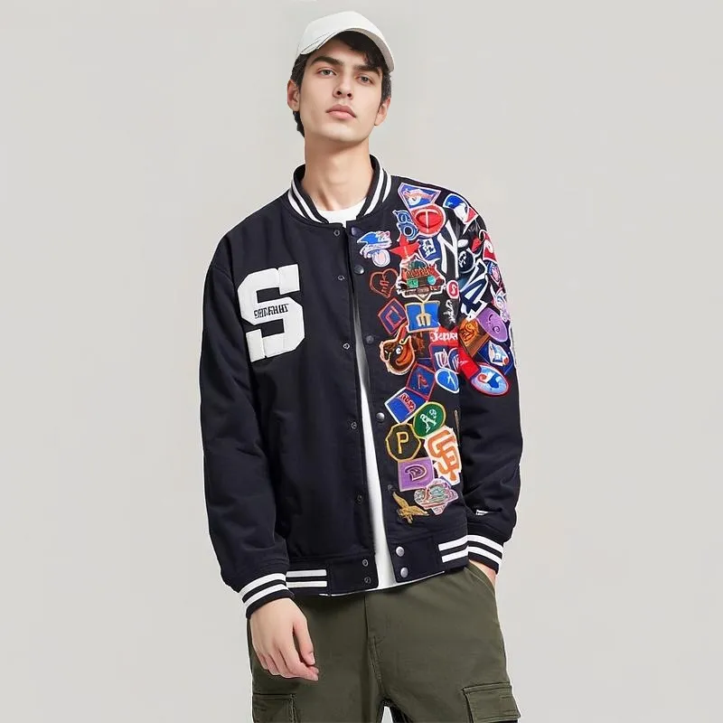 Supreme New Era Mlb Varsity Jacket-12