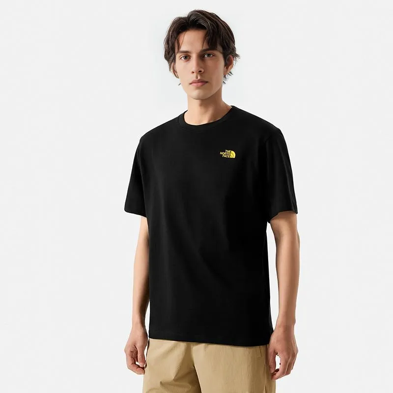 THE NORTH FACE Graffiti Logo Printing T-shirt Black-2