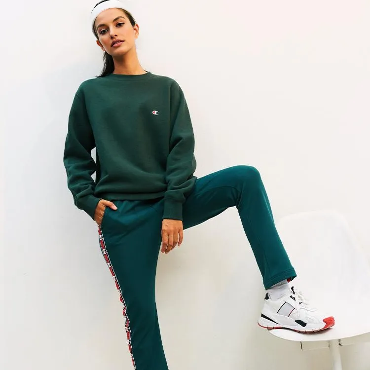Champion Sweatshirts Unisex Green-4