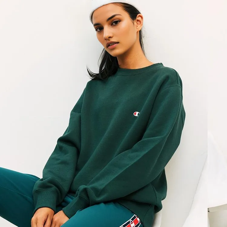 Champion Sweatshirts Unisex Green-6