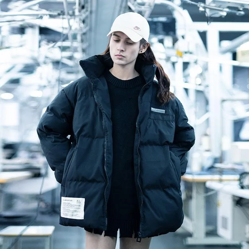 KILLWINNER Puffer Jackets Unisex Black-4