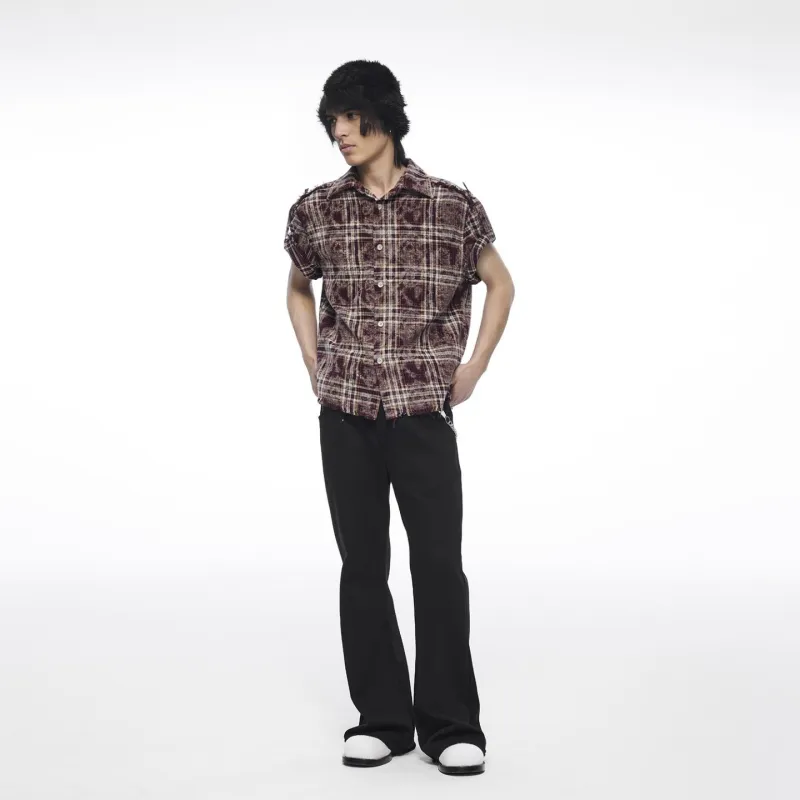 TERRA INCOGNITA Shirt Unisex Burgundy-3