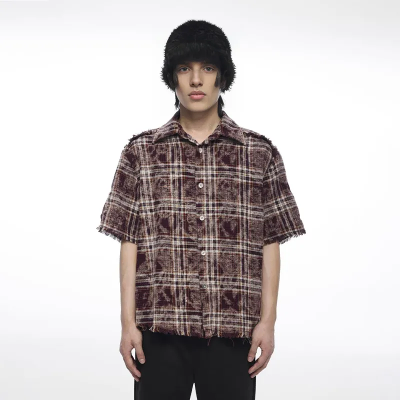TERRA INCOGNITA Shirt Unisex Burgundy-4