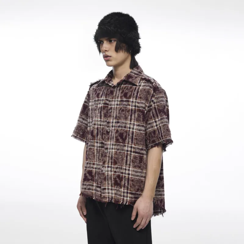 TERRA INCOGNITA Shirt Unisex Burgundy-5