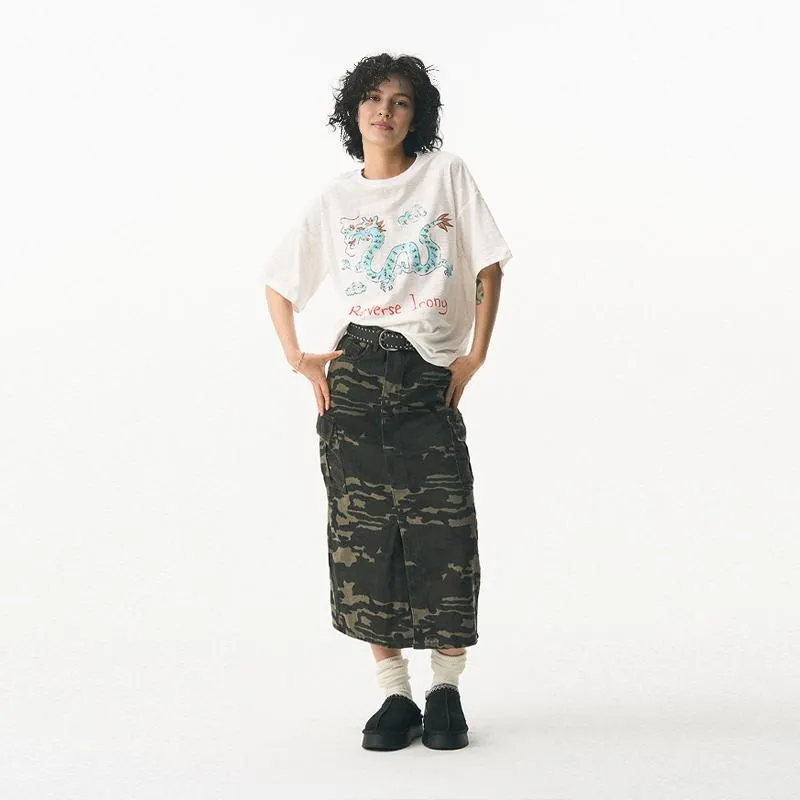 EMPTY REFERENCE x REVERSE IRONY T Shirt Unisex White-2