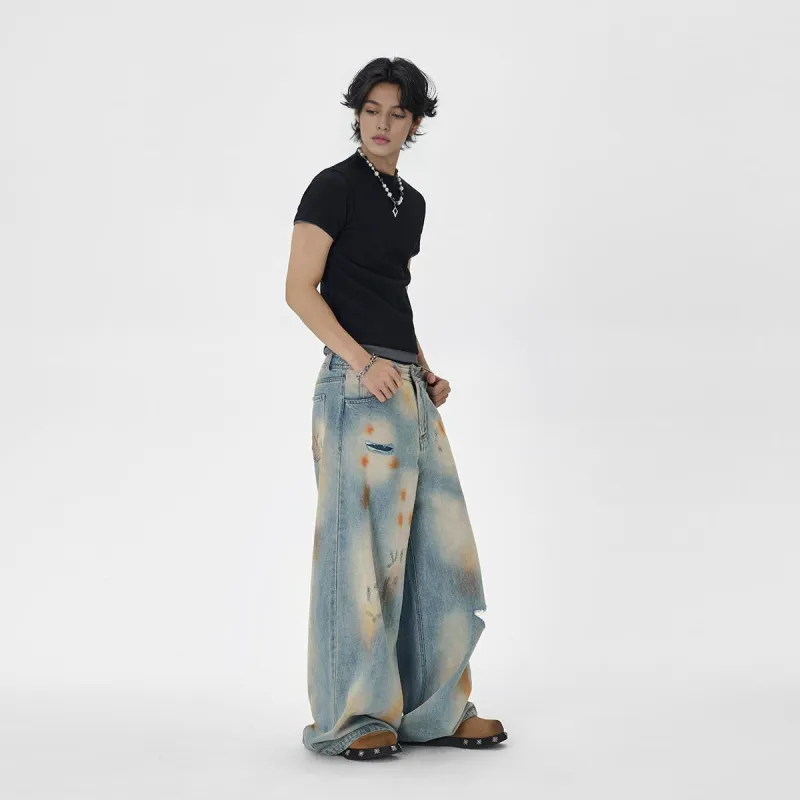 JHYQ Jeans Unisex Blue-2