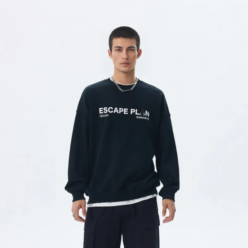 CHINISM x EXQUISITE Sweatshirt Unisex Black-2