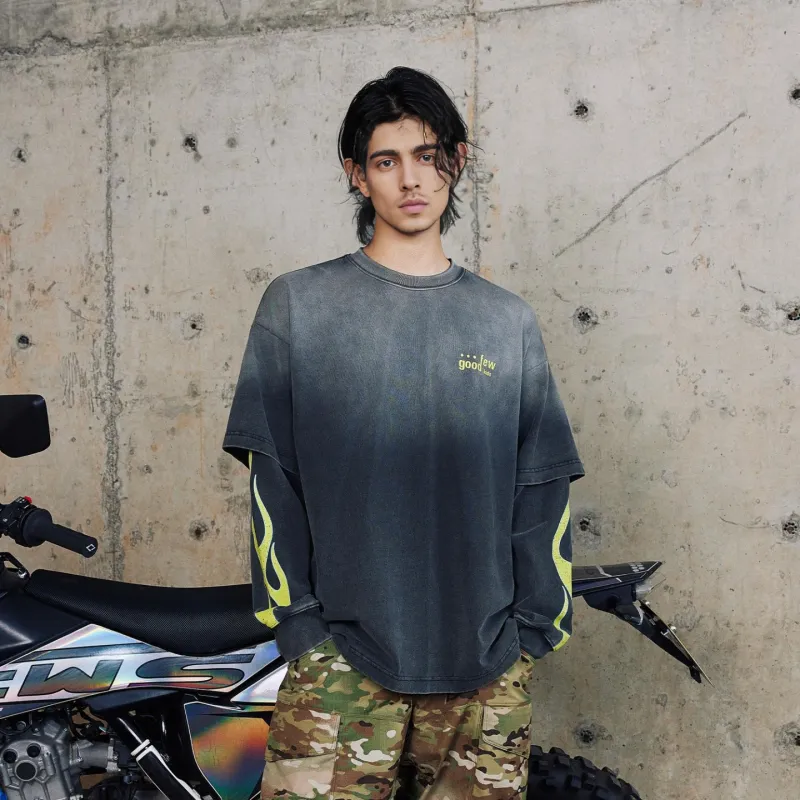 AFGK Long Sleeved T Shirt Unisex-4