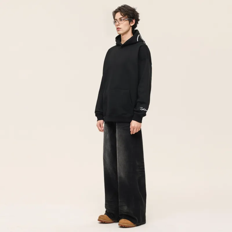 UNKNOWTAL Sweatshirt Unisex Black-22