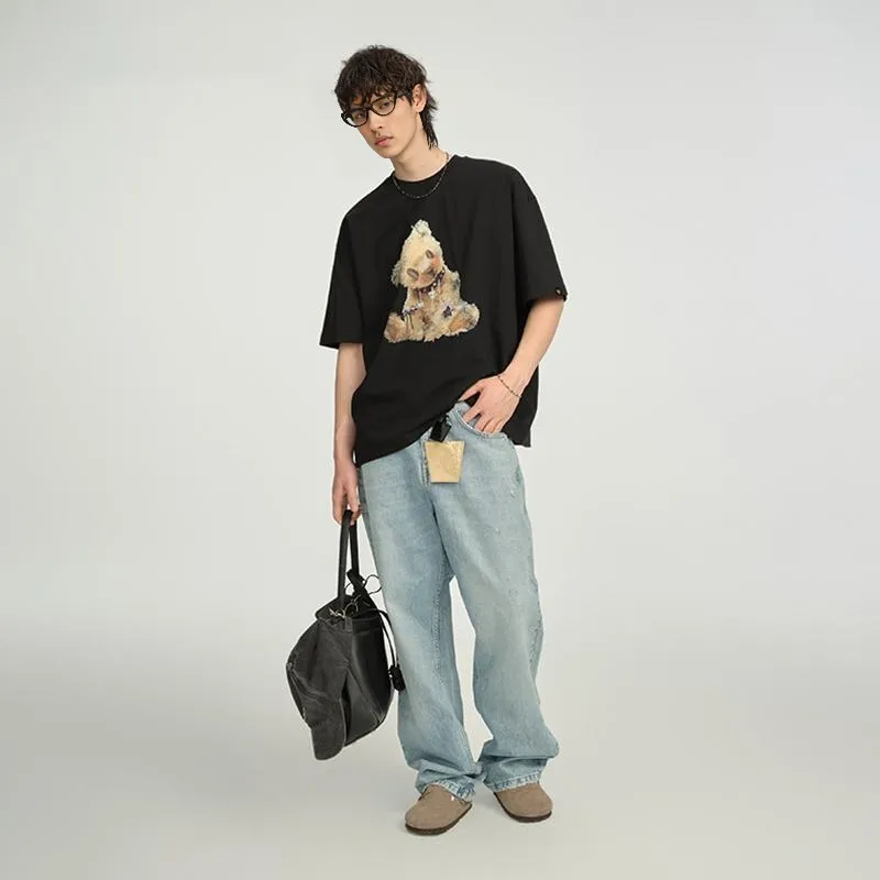 DANGEROUSPEOPLE Crew Neck Short Sleeved T Shirts Unisex-7